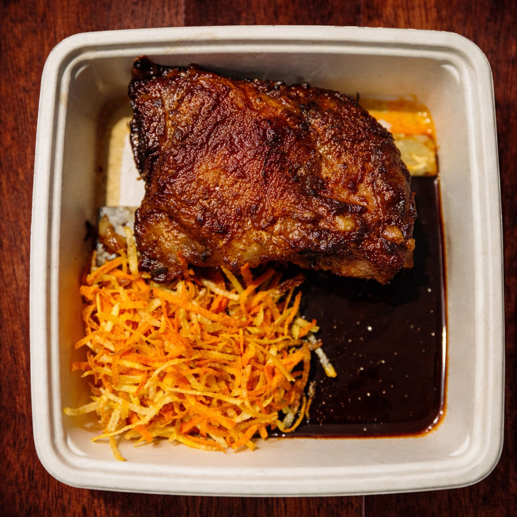 Asado With Cheese Buns (Good For 2) Wagyu