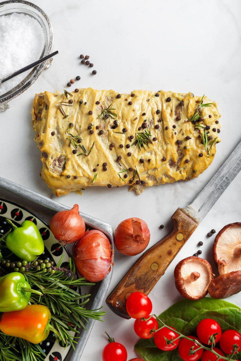 Beef Fillet With Mustard Sauce