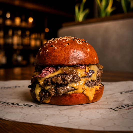Double Dare : 2 patties X 120g each ( prime beef)